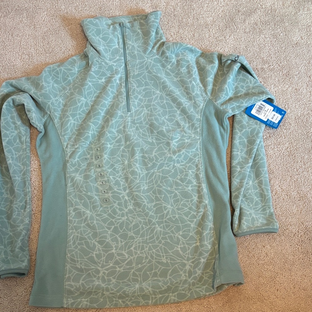 Columbia fleece half zip – never worn, tags still on!